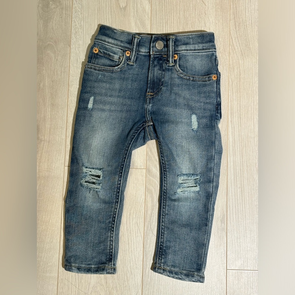 BABY GAP | Toddler Distressed Skinny Denim 2T